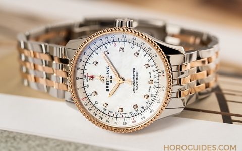 贊頌女性魅力Navitimer 35