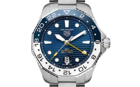 藍白陶瓷圈！TAG Heuer Aquaracer Professional 300 GMT兩地時間腕表
