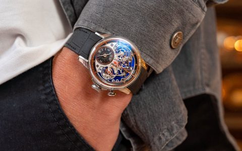 介紹Fratello 的新合作是一款與 Louis Moinet 合作的彩色計(jì)時(shí)碼表