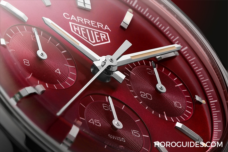 TAG HEUER - 高調復古感！ TAG Heuer CARRERA紅面限量計時腕表