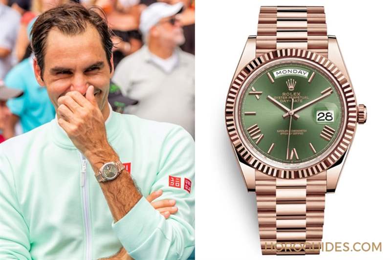 ROLEX - 回顧那些高光時刻,Roger Federer費德勒與Rolex偕伴20年