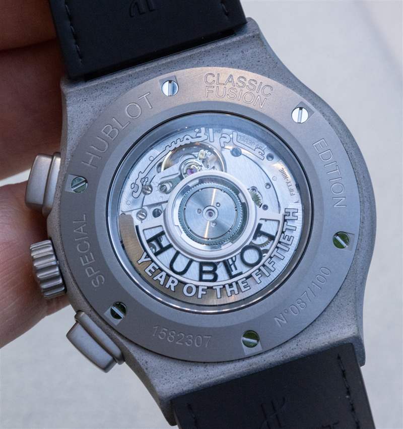 動手實(shí)踐：Hublot Classic Fusion Chronograph Concrete Sand Watch with Concrete & Sand 來自迪拜