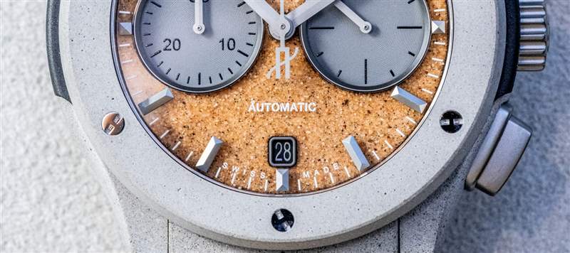 動手實(shí)踐：Hublot Classic Fusion Chronograph Concrete Sand Watch with Concrete & Sand 來自迪拜