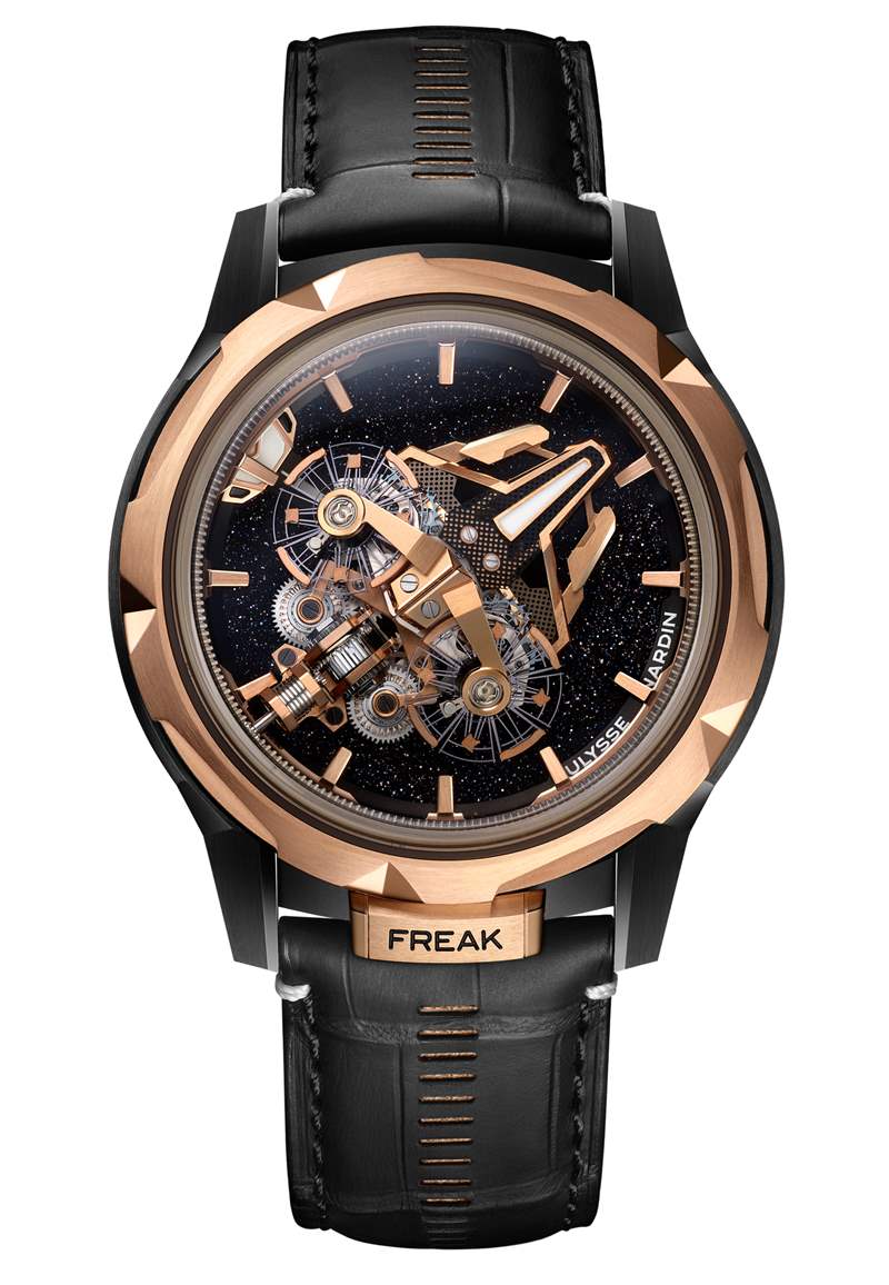 Ulysse Nardin Freak S 自動腕表帶雙 DiamonSil 調(diào)節(jié)系統(tǒng)