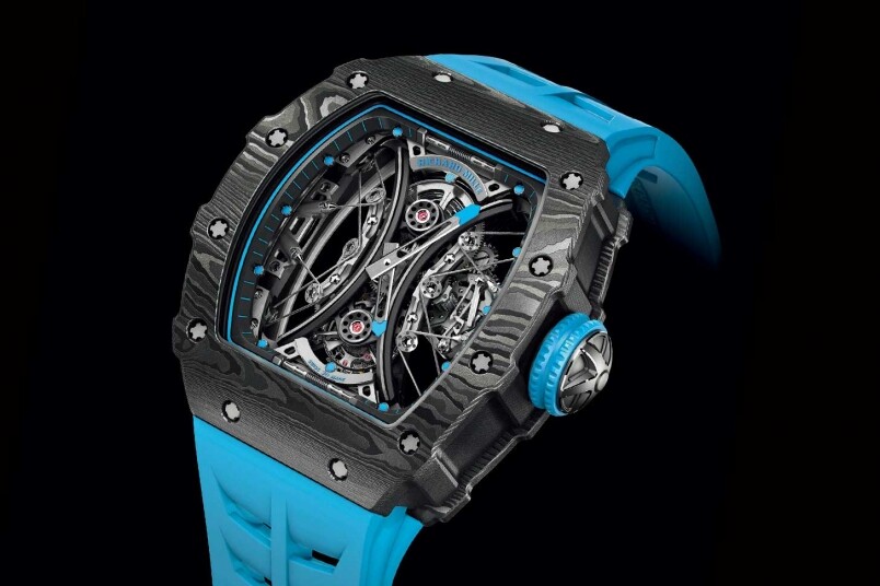 【SIHH 2018】RICHARD MILLE為承受撞擊而設(shè)計(jì)的陀飛輪表！
