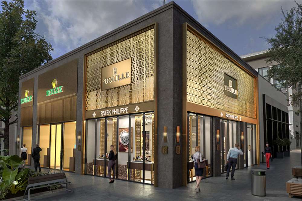de Boulle 即將在休斯頓開設的分店的翻版。