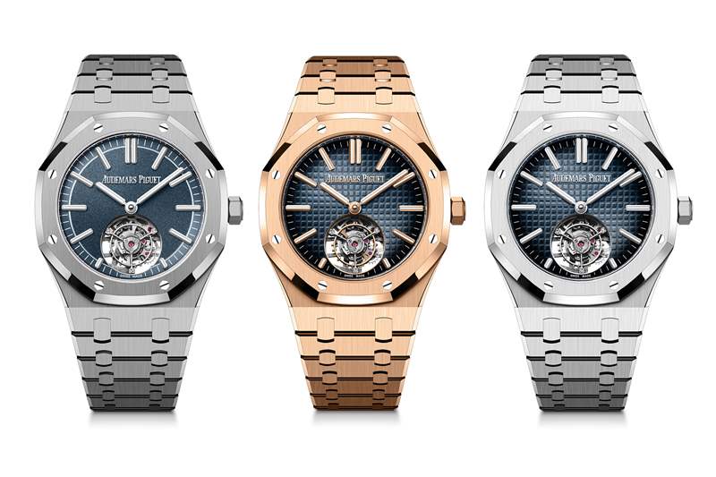 Audemars Piguet推出全新皇家橡樹自動(dòng)上鏈飛行陀飛輪腕表
