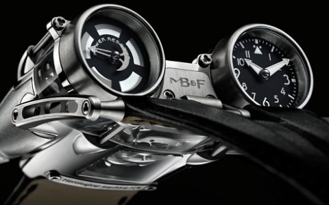 MB&F HM4 Thunderbolt運輸機引擎造型手表