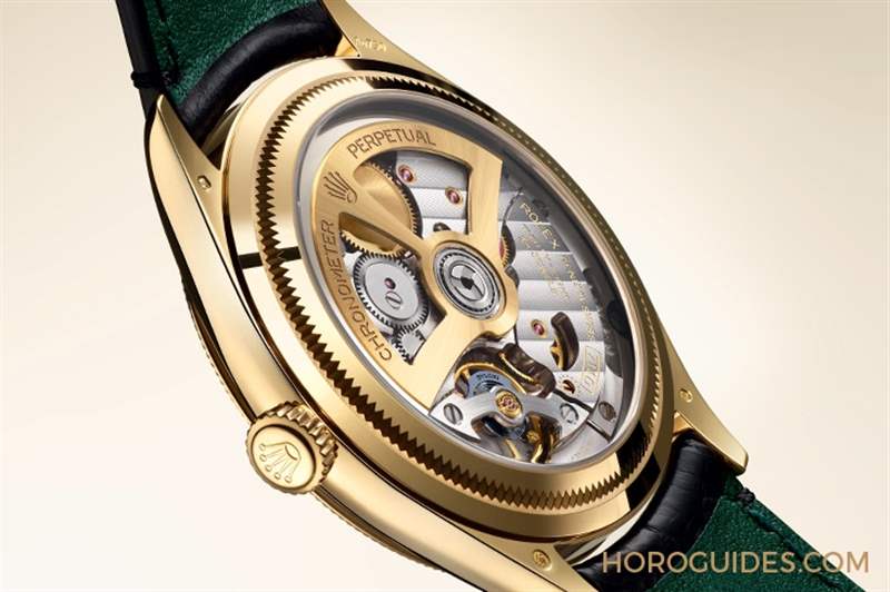 ROLEX - 勞力士全新系列Perpetual 1908，小三針、貴金屬、7140新機(jī)芯配透明底蓋