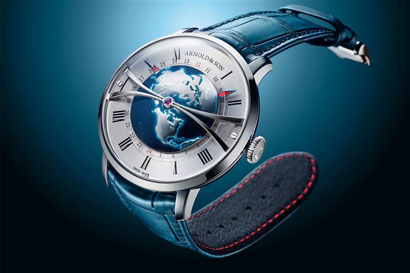 Arnold & Son Globetrotter不銹鋼腕表隆重登場(chǎng)