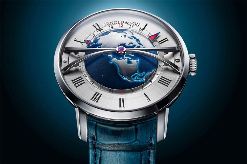Arnold & Son Globetrotter不銹鋼腕表隆重登場(chǎng)