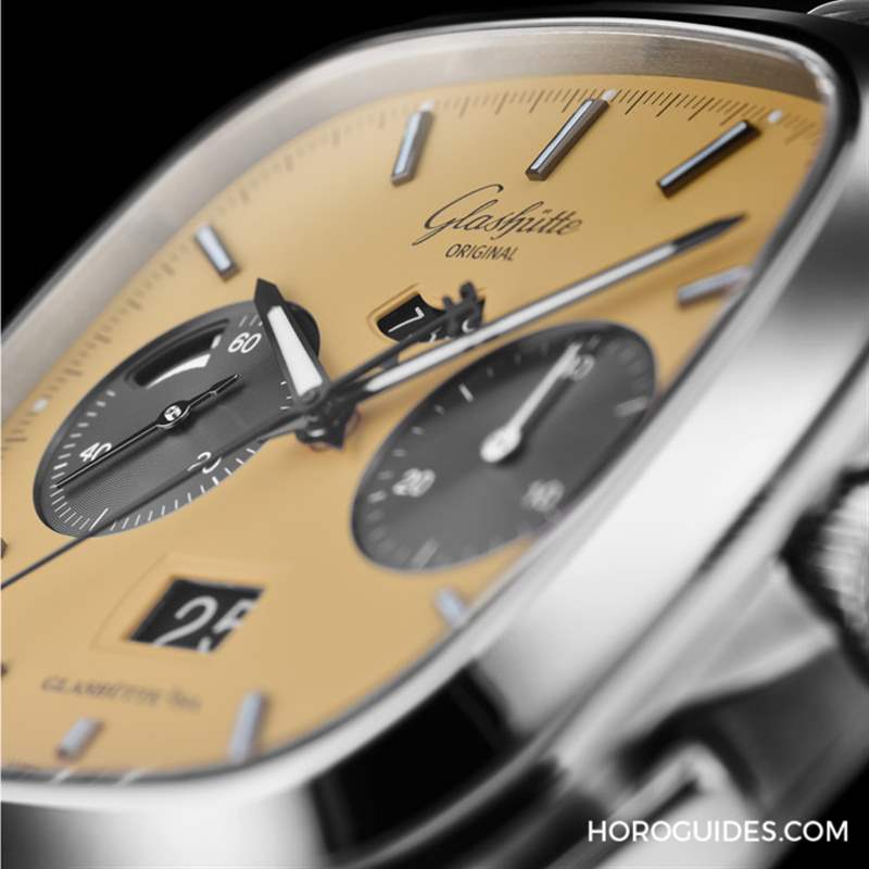 GLASHüTTE ORIGINAL - 格拉蘇蒂七零年代大日歷計時腕表新色亮相，捕捉1970年代的夏日絢爛