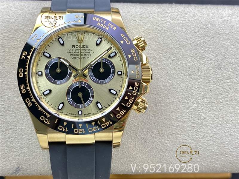 勞力士余文樂迪通拿4130機芯復(fù)刻表BT廠和C廠那個做的好