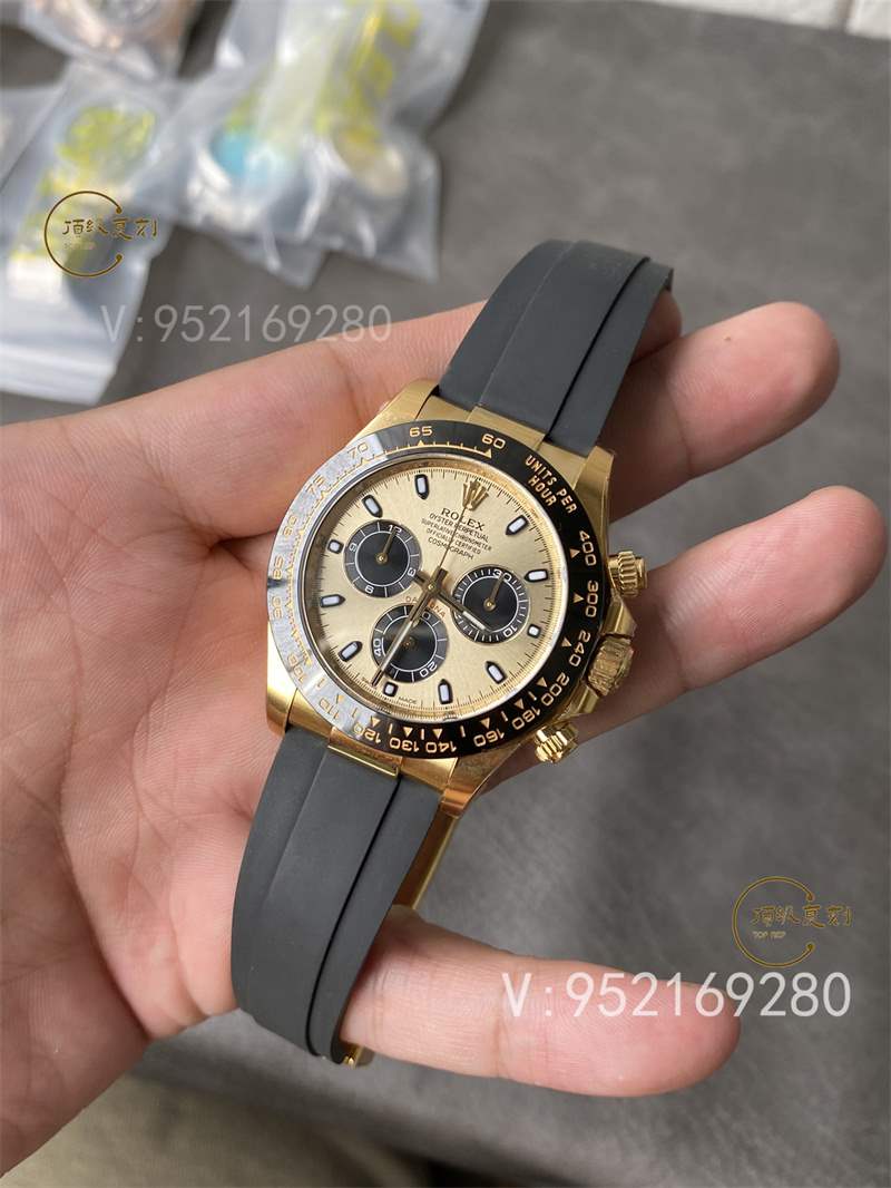 勞力士余文樂迪通拿4130機芯復(fù)刻表BT廠和C廠那個做的好