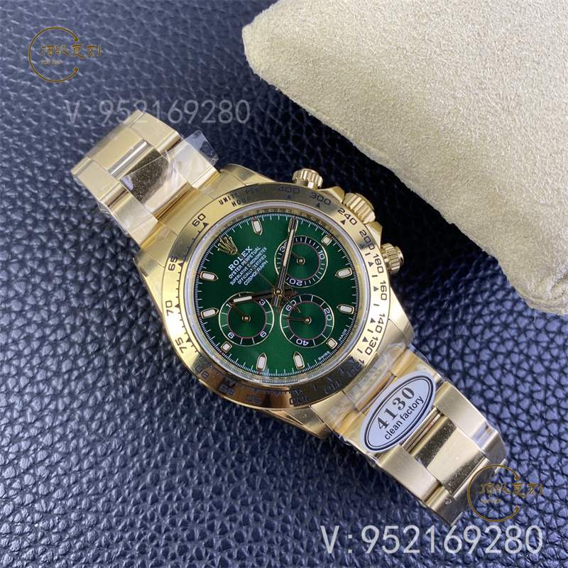 Clean廠C廠綠金迪4130機芯評測,C廠勞力士綠金迪質(zhì)量如何
