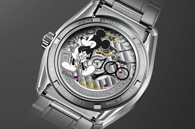 GRAND SEIKO推出迪士尼100周年紀念表限量數、發售方式、價格總整理