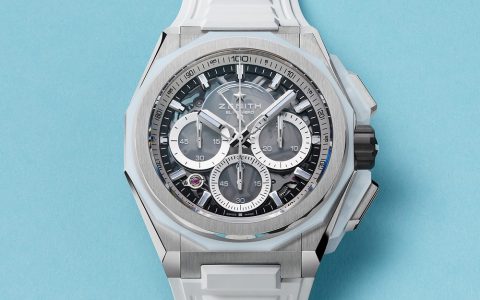 真力時(shí)推出Defy Extreme Glacier冰川主題鏤空高頻計(jì)時(shí)碼表