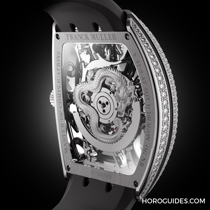 FRANCK MULLER - 最可愛(ài)的神話(huà)瑞獸！ FRANCK MULLER隆重呈獻(xiàn)Cintrée Curvex和Vanguard龍年限定版
