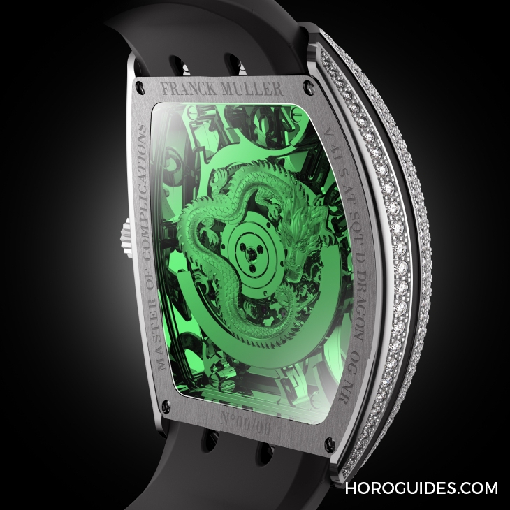 FRANCK MULLER - 最可愛(ài)的神話(huà)瑞獸！ FRANCK MULLER隆重呈獻(xiàn)Cintrée Curvex和Vanguard龍年限定版