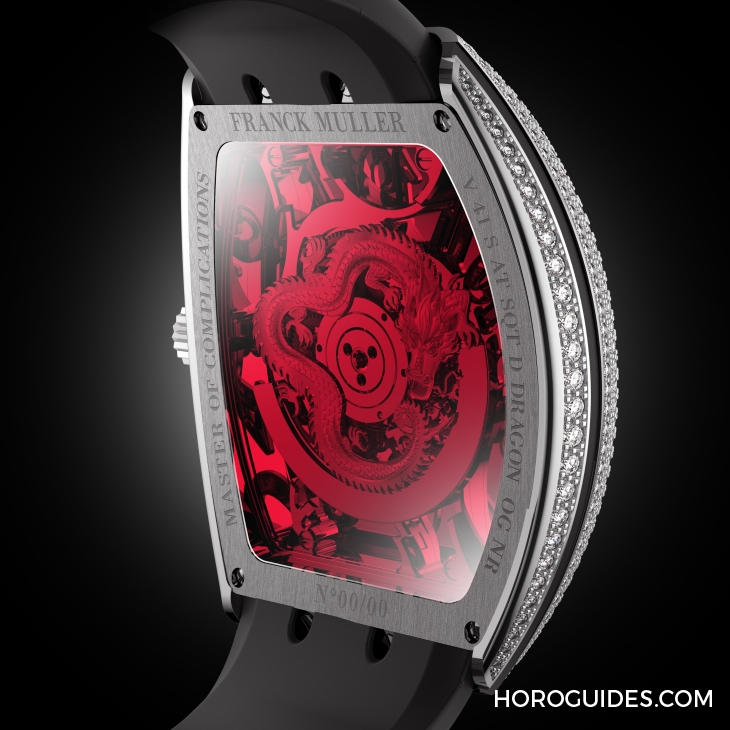 FRANCK MULLER - 最可愛(ài)的神話(huà)瑞獸！ FRANCK MULLER隆重呈獻(xiàn)Cintrée Curvex和Vanguard龍年限定版