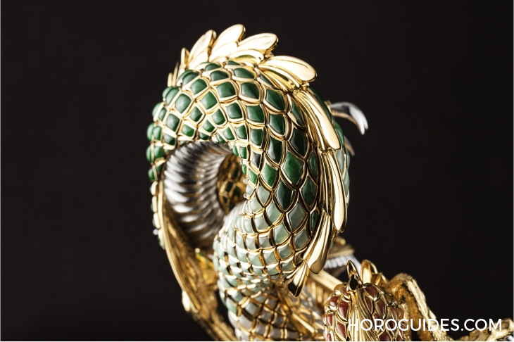 PARMIGIANI FLEURIER - 祥龍戲珠，杰作再現(xiàn)｜PARMIGIANI FLEURIER精心修復(fù)Tempus Fugit自動座鐘