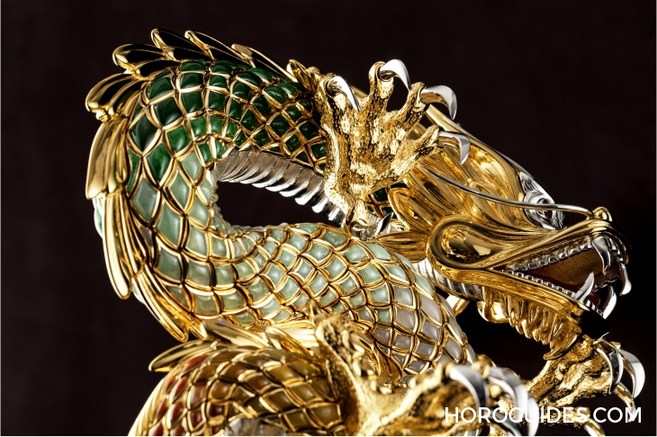 PARMIGIANI FLEURIER - 祥龍戲珠，杰作再現(xiàn)｜PARMIGIANI FLEURIER精心修復(fù)Tempus Fugit自動座鐘