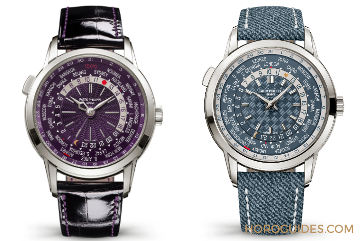 PATEK PHILIPPE - 首創(chuàng)日期顯示與當(dāng)?shù)貢r(shí)間同步，新一代世界時(shí)間腕表｜PATEK PHILIPPE Ref. 5330G-001藍(lán)灰面