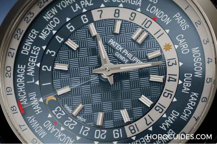 PATEK PHILIPPE - 首創(chuàng)日期顯示與當(dāng)?shù)貢r(shí)間同步，新一代世界時(shí)間腕表｜PATEK PHILIPPE Ref. 5330G-001藍(lán)灰面