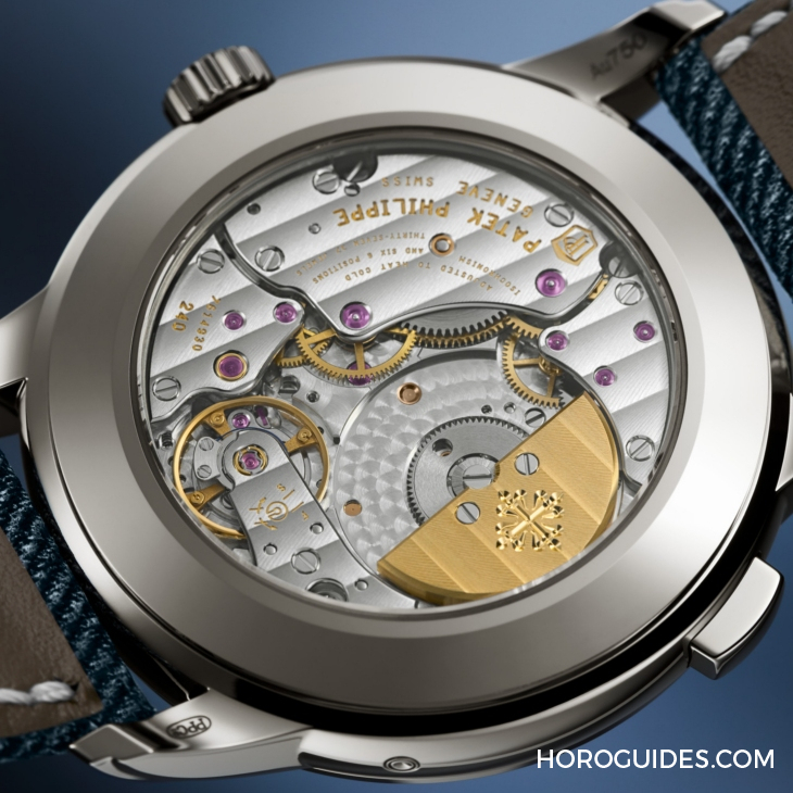 PATEK PHILIPPE - 首創(chuàng)日期顯示與當(dāng)?shù)貢r(shí)間同步，新一代世界時(shí)間腕表｜PATEK PHILIPPE Ref. 5330G-001藍(lán)灰面