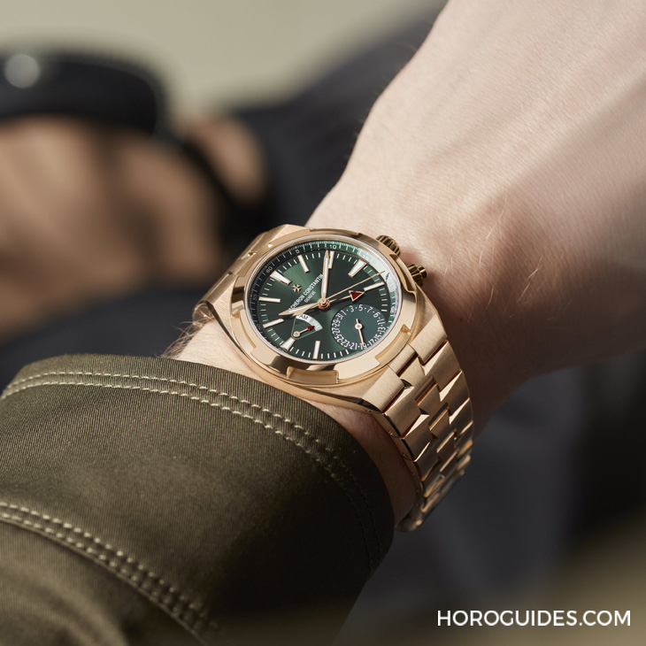 VACHERON CONSTANTIN - OVERSEAS - 5520V/210R-B966 - 名表達(dá)人來點(diǎn)名，哪款一體式鏈帶腕表最好看、最好戴？