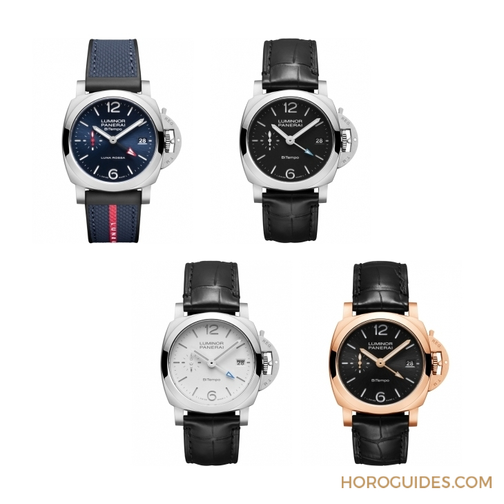 PANERAI - 以Goldtech貴金屬材質(zhì)入作！ PANERAI Luminor Quaranta BiTempo腕表再添一延伸新作PAM01641