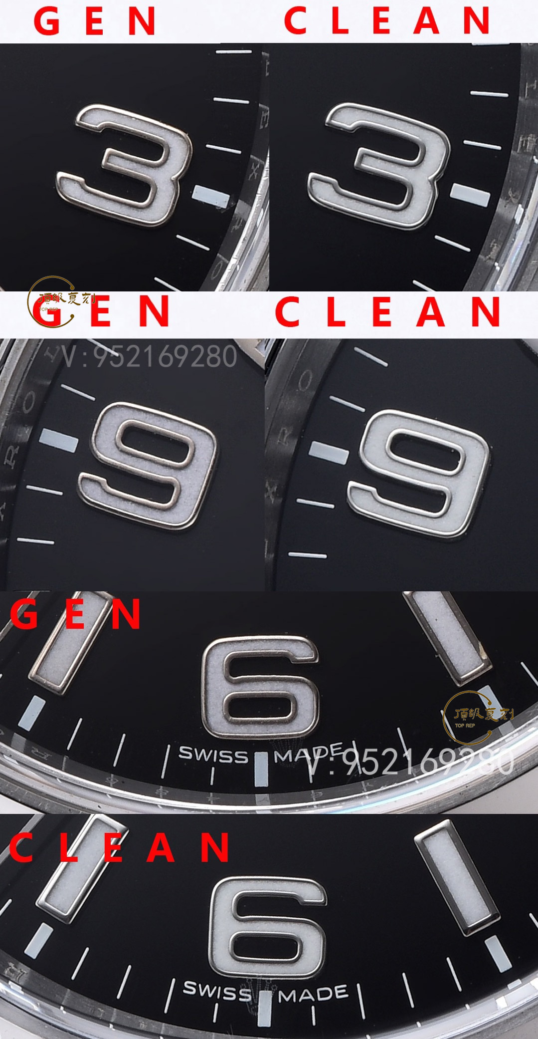 C廠Clean廠勞力士39mm探險(xiǎn)家一代214270真假對(duì)比,C廠39探一對(duì)比正品怎么樣