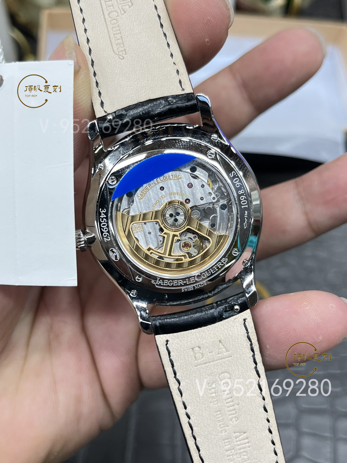 APS廠積家超薄大師Q1218420兩針半復(fù)刻表對(duì)比正品怎么樣