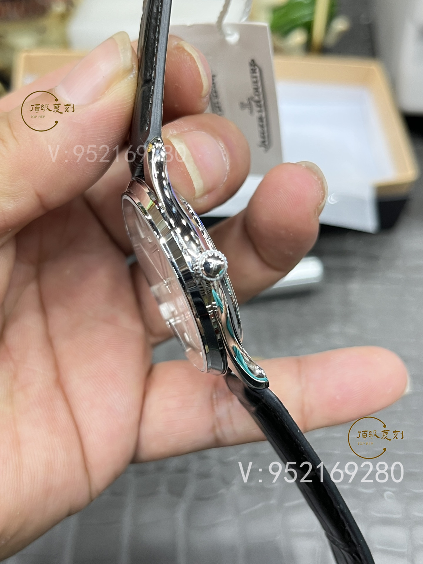 APS廠積家超薄大師Q1218420兩針半復(fù)刻表對(duì)比正品怎么樣